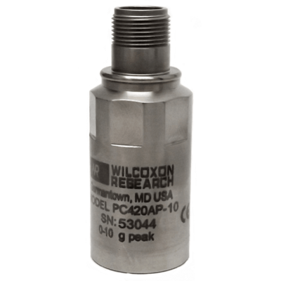 Wilcoxon Sensing Technologies RMS and Peak Acceleration Loop Powered Sensor, PC420A Series